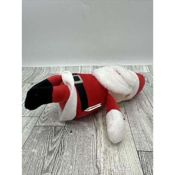 Fetch for Pets Rudolph Santa Claus Plush Stuffed Animal Toy 10" Squeaks - Picture 4 of 5